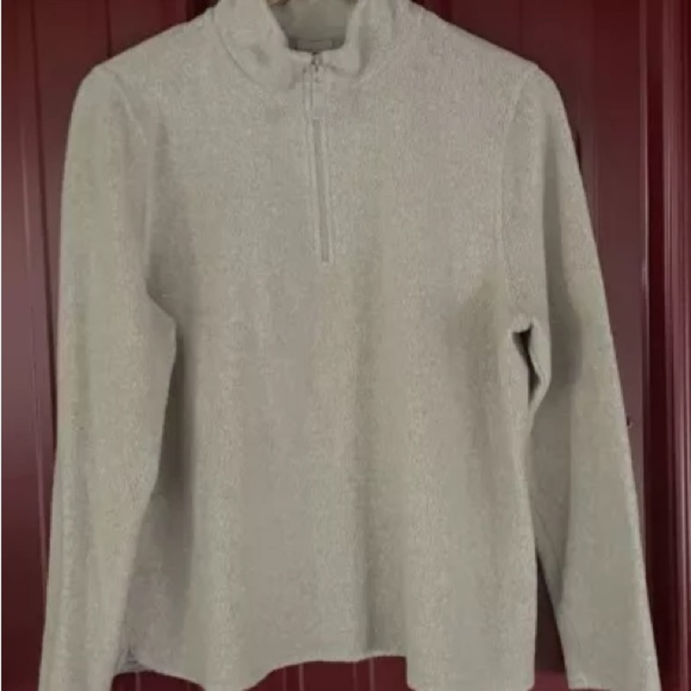 LL Bean Women’s Fleece 1/4 Zip Pullover Size Large